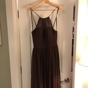 Azazie Kailyn Bridesmaids Dress Chocolate